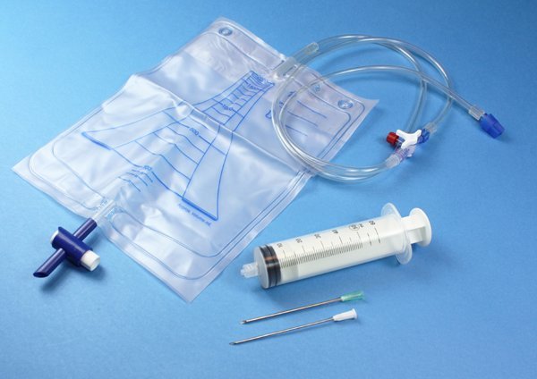 Pleuratappningsset Mediplast steril med tömbar påse