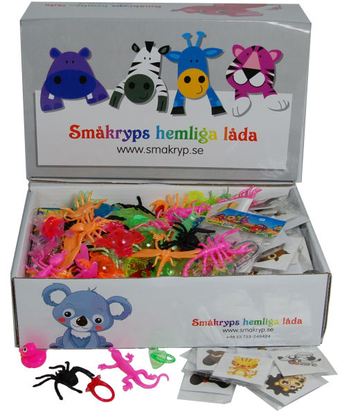 Leksak småkryps hemliga låda till barn över 3år