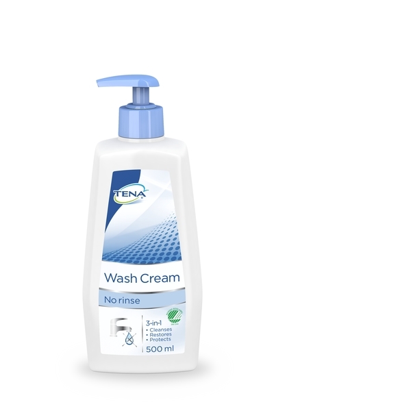 Tvättkräm Tena Wash Cream 500ml pH 5,5 parfymerad Svanenmärkt