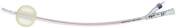 Hematurikat Teleflex 2-vägs ch22 42cm Couvelaire, ballong 75ml, PVC