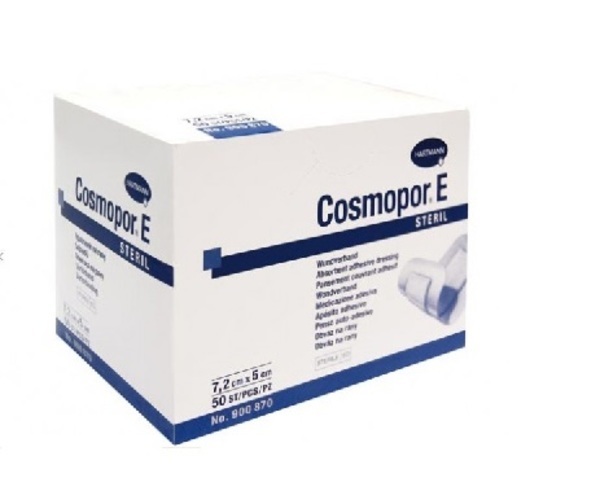 Cosmopore E 10x6cm Dyna 6,5x2,5cm Steril