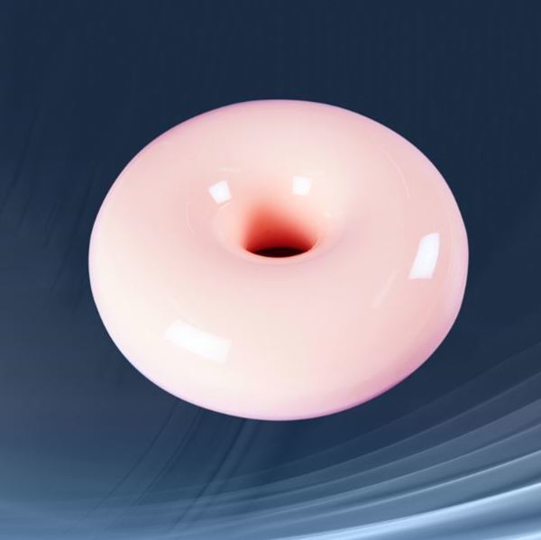 Livmoderring donut 57mm silikon steril