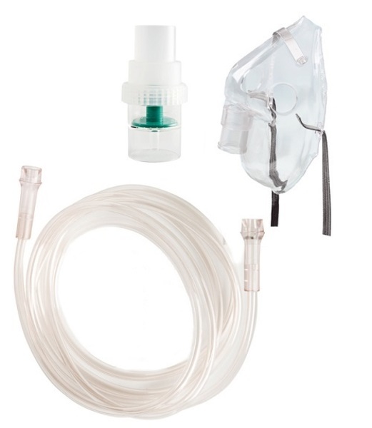 Inhalator Medicinsk Micromist Barn Aerosolmask Barn+Oxygenslang