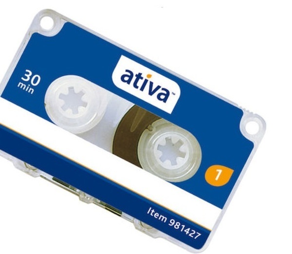 Minikassett Ativa 2x15min