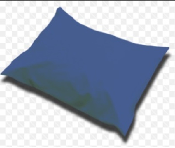 Kuddöverdrag 35x45cm blå RX-pillow polyureutanväv vätsketät