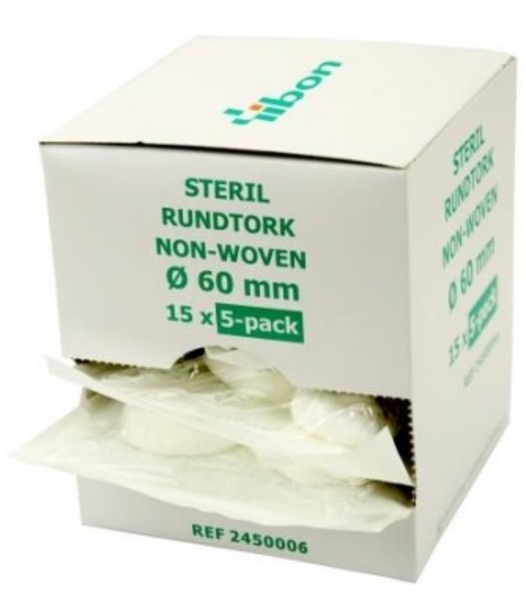 Rundtork nonw ø30mm steril 5-pack