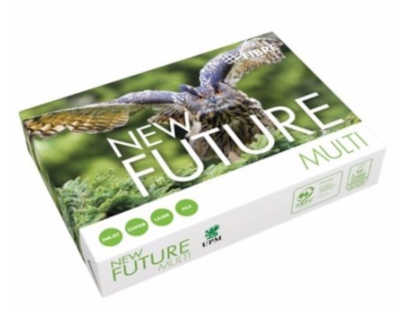 Papper Future multitec A4 vitt 100g ohålat FSC-märkt Eco-label