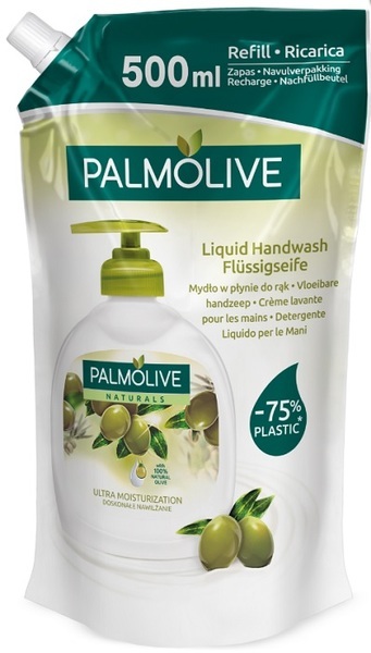 Flytande tvål Palmolive Milk 500ml refill parfymerad