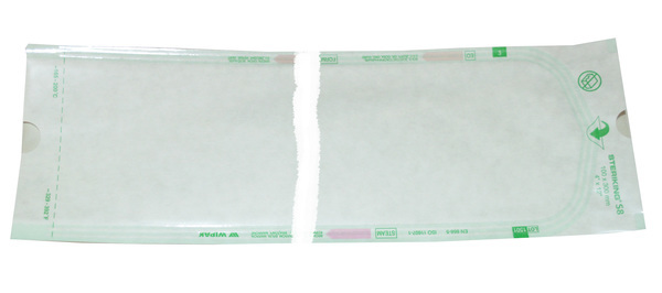 Sterilpåse Plan 270 X 350mm Papper/Plast För Ånga, Eto Och Fo