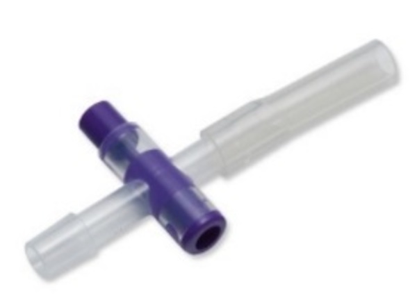 Kateterventil Q-Flow T-Ventil Steril 70x10mm 4cm Slang