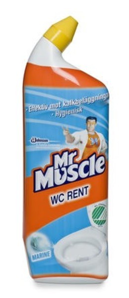 Avkalkning Mr Muscle WC-Rent 0,75l parfymerad Svanenmärkt pH 2
