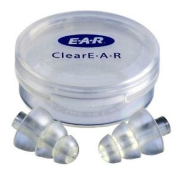 Hörselpropp 3M Clear Ear transparent flergångs förvaringsask