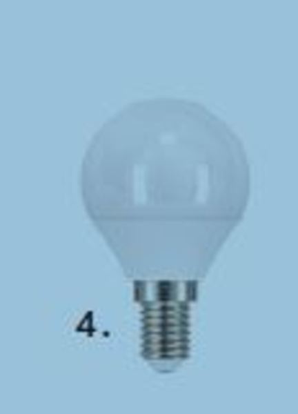 Ledlampa klot aura ball 3,4W E14 25000h (ca 25W) ej dimbar