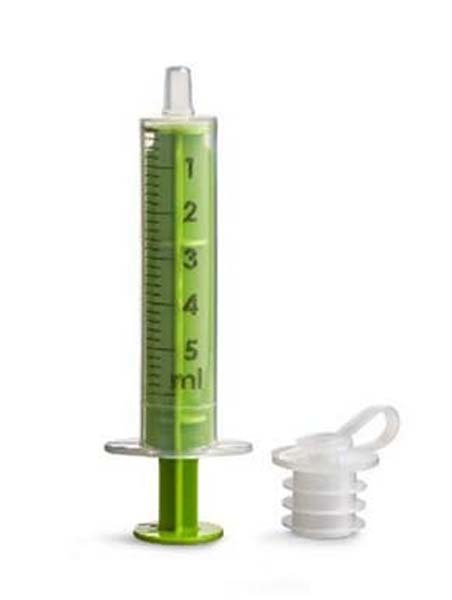 Doseringssprøyte universal oral 1-5ml med tilpasset adapter,Miljøvalg
