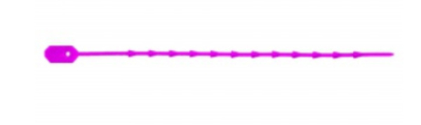 Kabelfixering Silikon Violett 210mm Förp Om 100 St