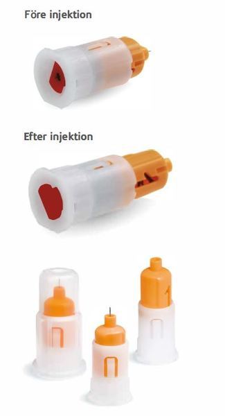 Dubbelskyddad Pennkanyl Verifine 31g 4mm