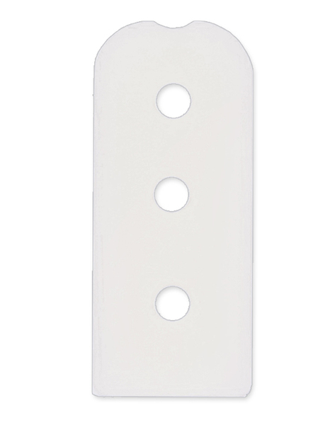 Spetsskydd Natur 2x9x25 Mm Ventilerat Förp Om 100 St