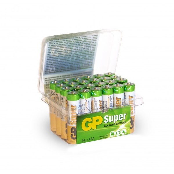 Batteri 1,5V GP Super LR03/AAA 24-pack