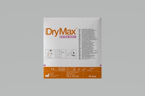Drymax Extra Soft 10x10cm Steril