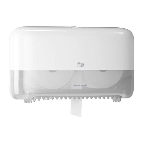 Dispenser Tork Coreless mid-size T7 dubbel vit plast toalettpapper