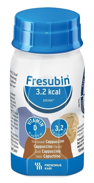 Fresubin 3.2 Kcal Drink Capuccino 4x125ml Vnr 844381