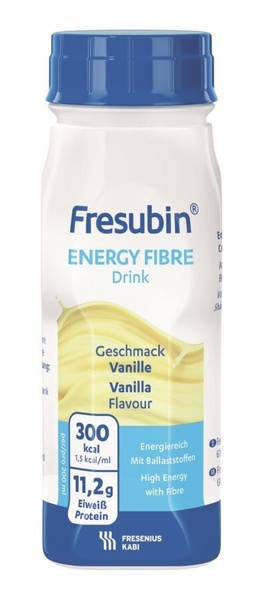 Fresubin Energy Fibre Drink Vanilj 4x200ml Vnr 844994