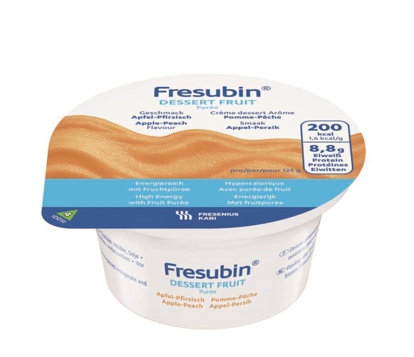 Fresubin Dessert Äpple/Persika 4x125gram Vnr 844715