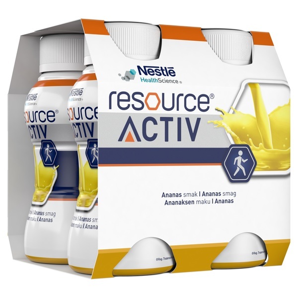 Resource Activ Ananas 4x200ml Vnr 900680