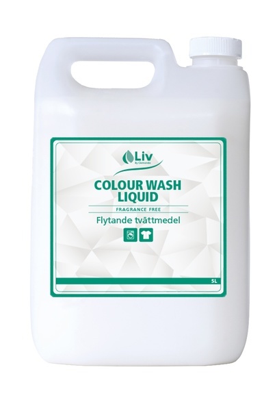 Tvättmedel Colour Wash Liquid 5l Oparfymerad Flytande Kulörtvätt