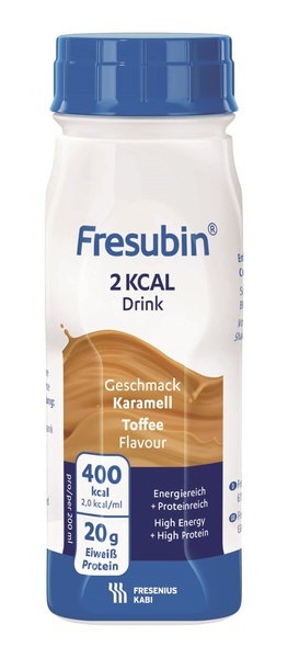 Fresubin 2 Kcal Drink Toffee 4x200ml Vnr 845257