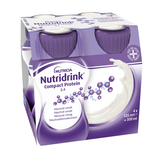 Nutridrink Compact Protein Neutral 4 x 125 ml Vnr 900837