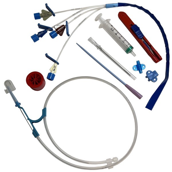 Cvk-Set 4-Lumen 8,5fr 16cm Högtryck Arrow Pressure Injectable