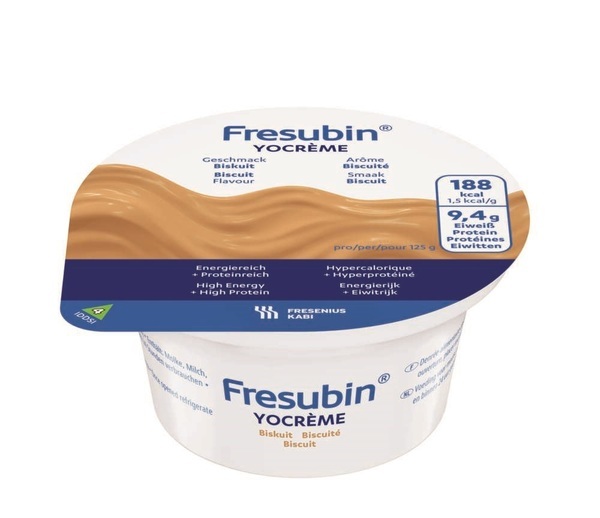 Fresubin Yocrème Digestive Kex 4x125gram Vnr 845927