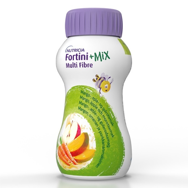 Fortini +Mix MultiFibre mango, äpple, morot 4x200ml Vnr 900815