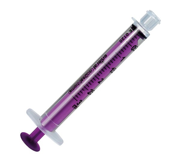 Enteral spruta ENFit, LDT, flergångs 3 ml, 100 stycken