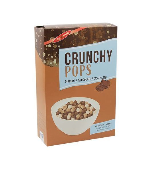 Crunchy pops choklad 250 gram
