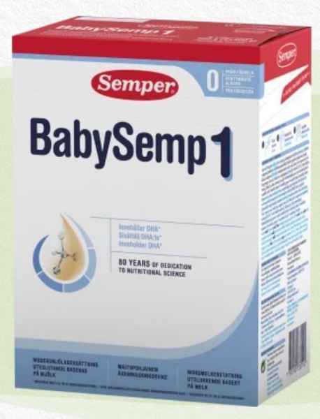 BabySemp 1, 8x800 gram