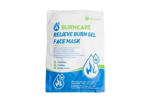 Burncare ansikts maske