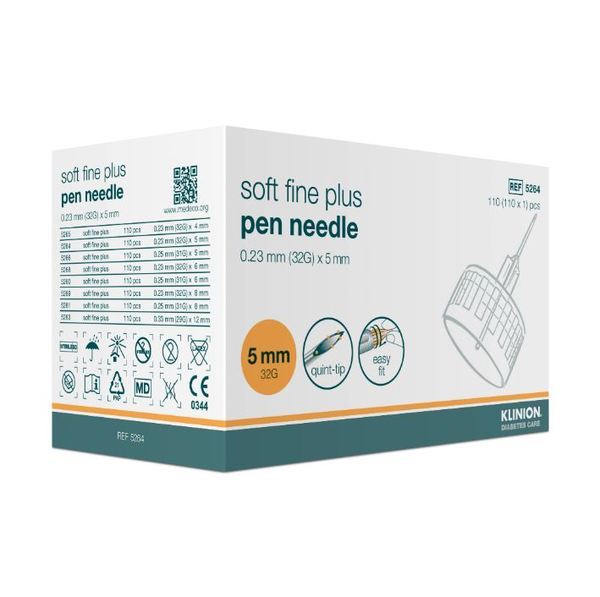 Pennkanyl Klinion Soft Fine Plus 0,23 mm 32G x 5 mm