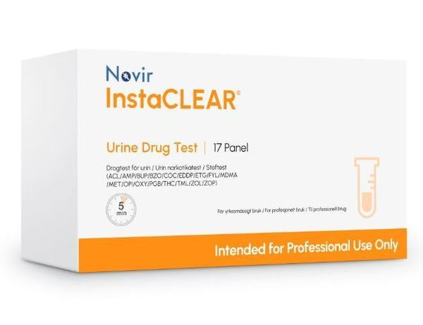 InstaCLEAR Multi 17-panel drogtest (urin). 25-pack