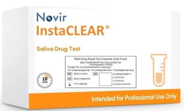InstaCLEAR Multi 7-panel drogtest (saliv). 25-pack