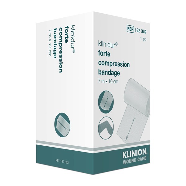 Kompressionsbinda klinidur Forte long stretch 8cmx7m Elast 180%