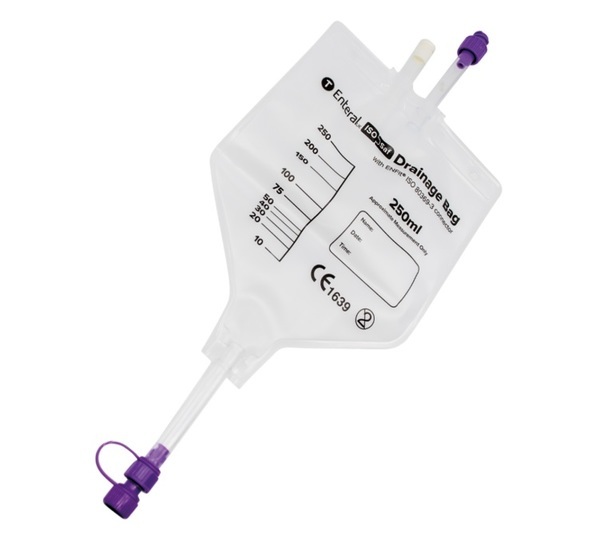 Enteral Dränagepåse 250 ml ENFit
