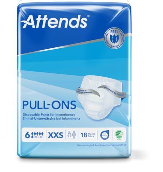 Attends Pull-Ons 6XXS