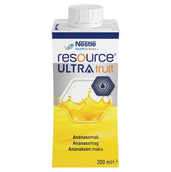 Resource Ultra Fruit Ananas 4x200ml Vnr 900731