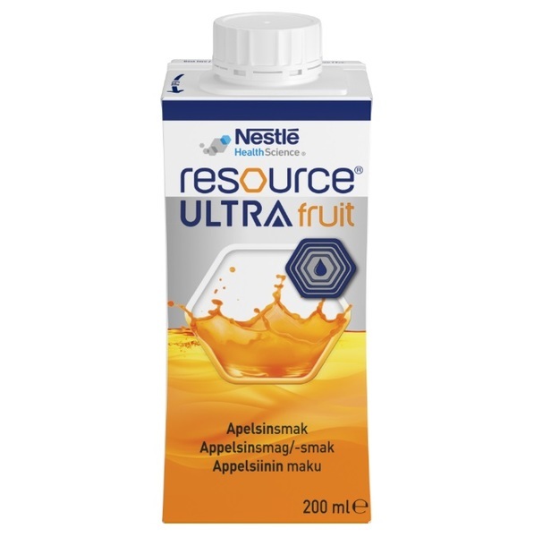Resource Ultra Fruit Apelsin 4x200ml Vnr 900730