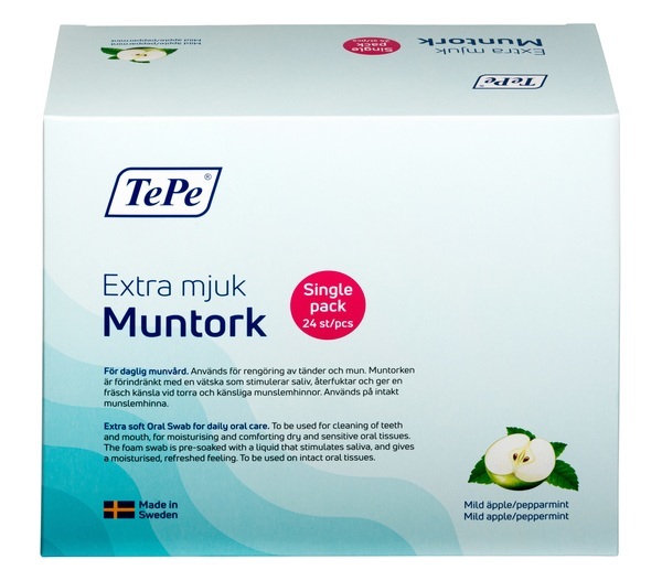 TePe Extra Mjuk Muntork Salivstimulerande
