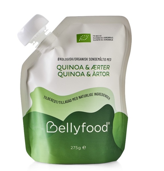 Bellyfood ekologisk sondmat quinoa och ärtor  275 gram  Vnr 691240