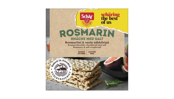 Schär Rosmarinknäcke med salt 230 gram