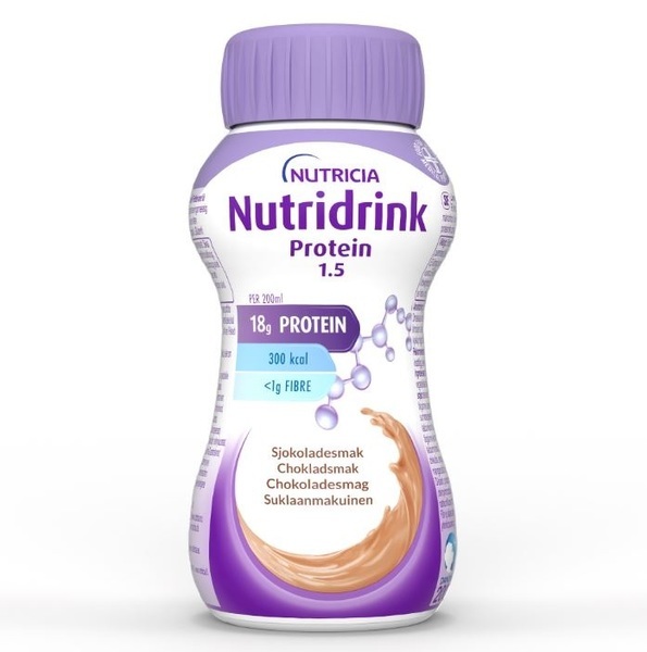 Nutridrink Protein Chokladsmak 4 x 200 ml Vnr 900817